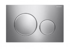 Placca di comando Sigma20, per risciacquo a due quantità Placca di comando Sigma20, per risciacquo a due quantità